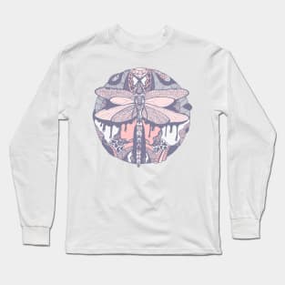 Npink Circle of the Dragonfly Long Sleeve T-Shirt